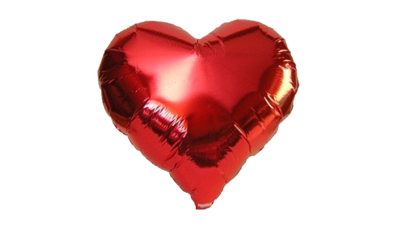 Heart 2 Sided Mylar Balloon