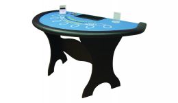 Deluxe folding blackjack table