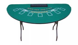 Mini folding blackjack table made in the usa