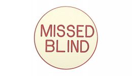 Missed blind button