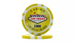 1 000 las vegas laser etched poker chip