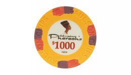 1 000 pharoah club casino poker chip