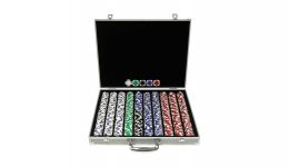 1000 11 5g holdem aluminum poker chip set