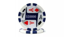 10000 4 aces poker chip