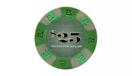 25 nexgen pro classic poker chip