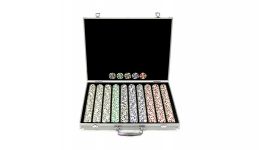 300 11 5g 4 aces aluminum poker chip set