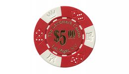 5 landmark casino poker chip