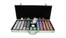 650 royal suited aluminum poker chip set