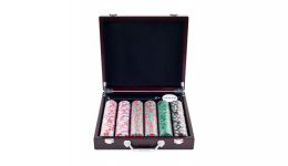 Nexgen pro poker chip set with cigar tray