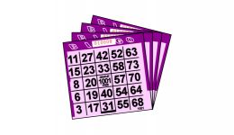 1000 paper bingo cards