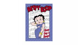Betty boop tin sign