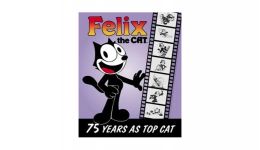Felix the cat tin sign