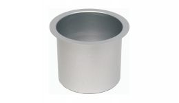 Jumbo aluminum gray cup holder