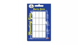Party stick mounting tabs