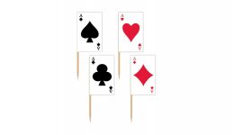 Playing card picks