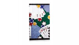 Poker party table cover