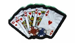 Royal flush pinata