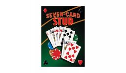Seven card stud metal sign