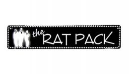 The rat pack metal street sign