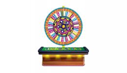 Wheel of fortune table insta theme casino prop