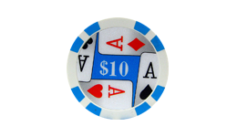 4 aces poker chips