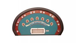 Spade style blackjack table