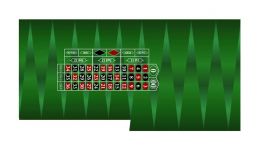 Custom roulette layout