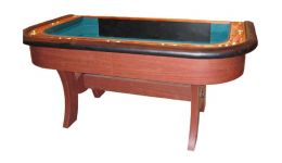 Single dealer craps table made in the usa