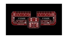 Professional craps layout
