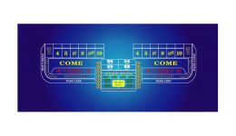 Custom craps layout