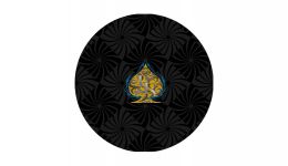 Round poker layout 3