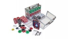 600 poker chip acrylic carrier