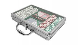 200 high roller aluminum poker chip set