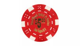 1000 deadwood aluminum poker chip set