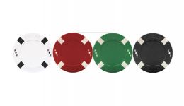 500 big slick aluminum poker chip set