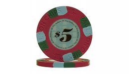 500 tophat cane aluminum poker chip set