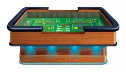 Craps and blackjack table insta theme casino props