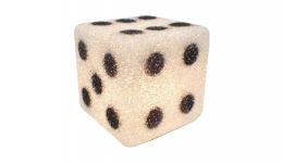 Decorative party dice lamp