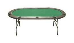 Folding poker tables