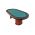Deluxe poker table made in the usa
