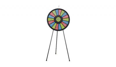 Custom floor stand prize wheel
