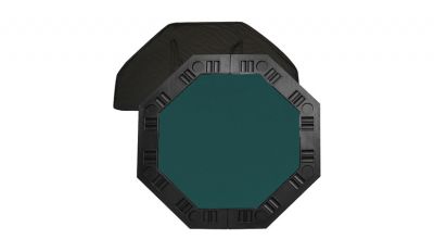 Dark green octagon table top
