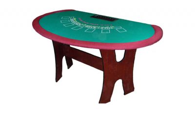 H style folding blackjack table made in the usa