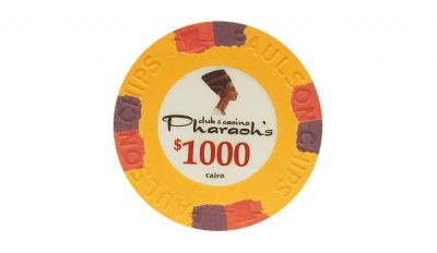 1 000 pharoah club casino poker chip 1 000 pharoah club casino poker chip