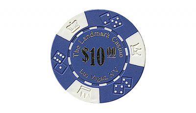 10 landmark casino poker chip