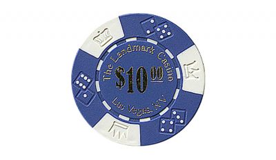 10 landmark casino poker chip 10 landmark casino poker chip