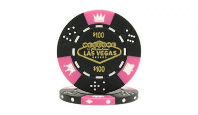 100 fabulous las vegas poker chip