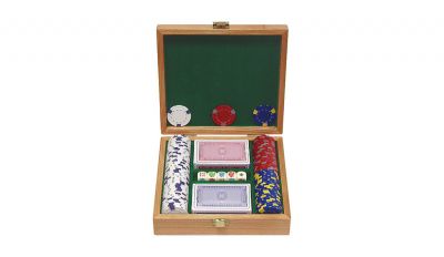 100 poker chip pro clay set