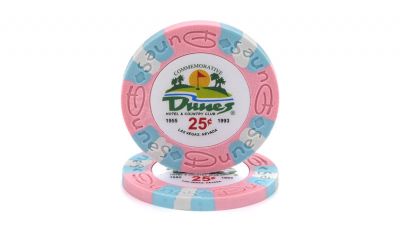 25 cent dunes poker chip 25 cent dunes poker chip