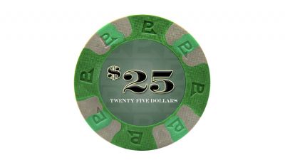 25 nexgen pro classic poker chip